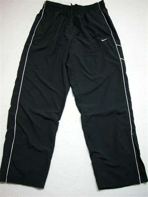 open leg track pants men's.